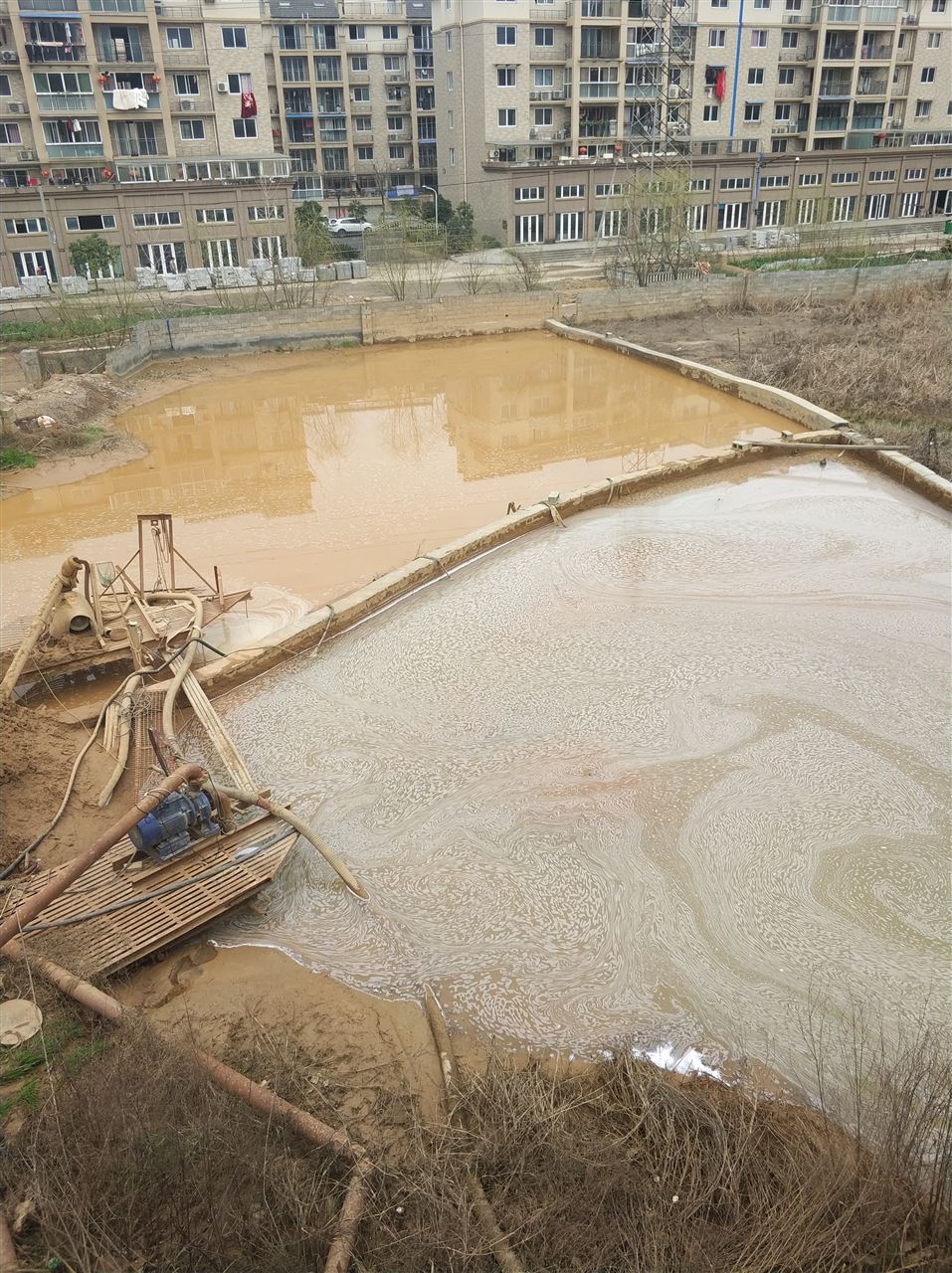 桐乡沉淀池淤泥清理-厂区废水池淤泥清淤